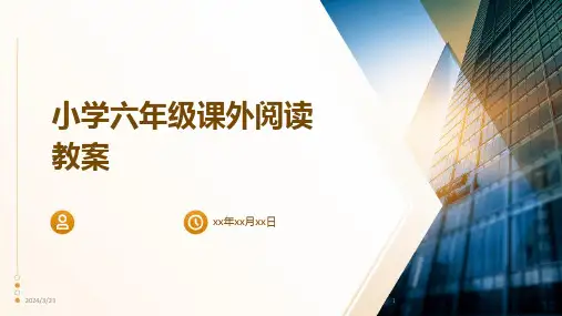 2024年度小学六年级课外阅读教案