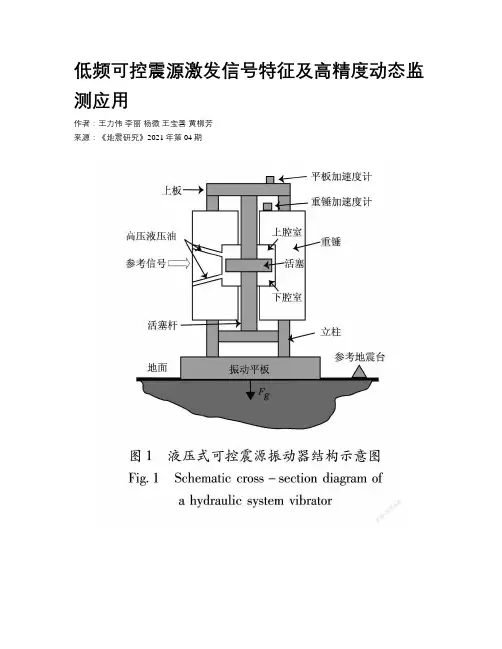 低频可控震源激发信号特征及高精度动态监测应用