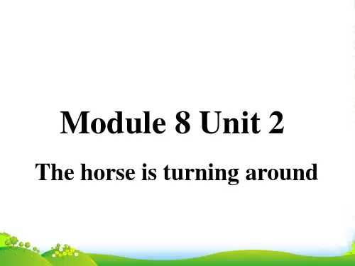 2022年外研版二年级英语下册Module8unit2thehorseisturningaround