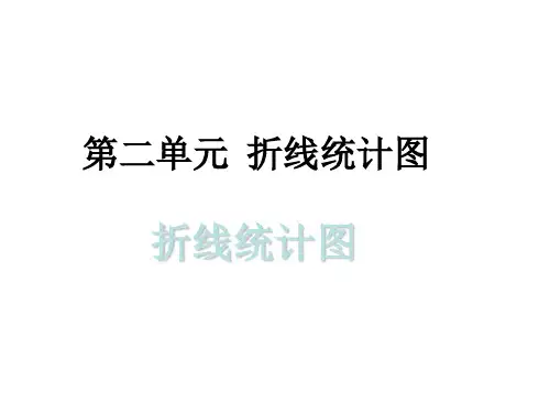 秋五年级下册数学课件第二单元1.折线统计图｜苏教版 (共8张PPT)