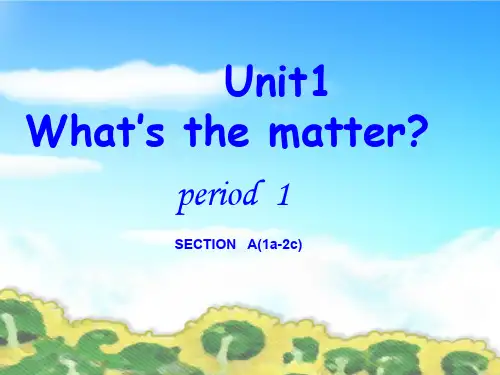 人教版初中英语八年级上册Unit 1 Section A1a-2c(共17张PPT)