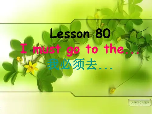 新概念英语第一册80课