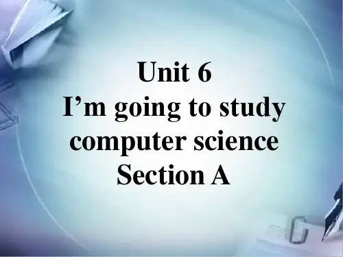 人教版八年级上册Unit 6 课件