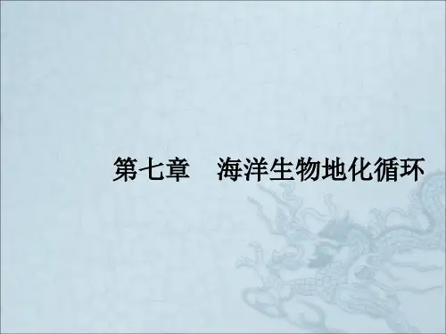 《海洋生物地化循环》PPT课件