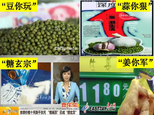 高一政治必修一政治课件：2.1《影响价格的因素》(共21张PPT)