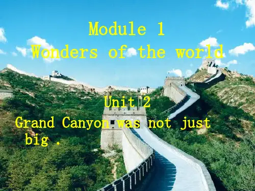 外研版九年级上册初三英语Module1 Unit2课件