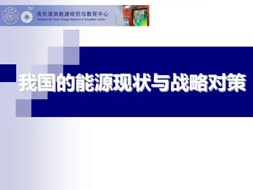 我国能源现状与战略对策PPT