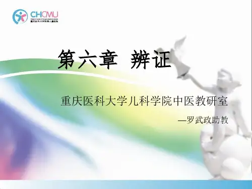 9.第六章-辨证-八纲辨证