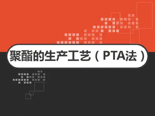 聚酯的生产工艺(PTA法) PPT