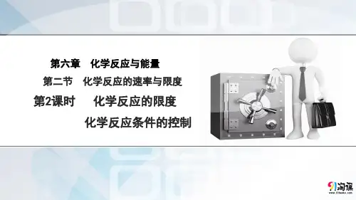 课件1：6.2.2 化学反应的限度 化学反应条件的控制