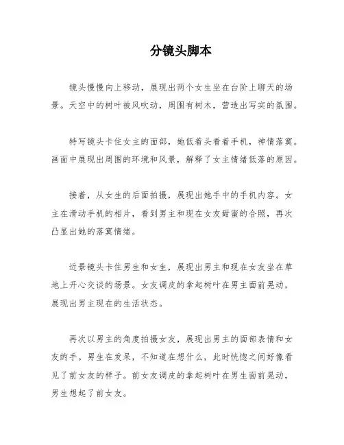 分镜头脚本