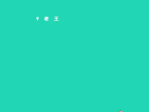 七年级语文上册 第二单元 9 老王课件 (新版)新人教版