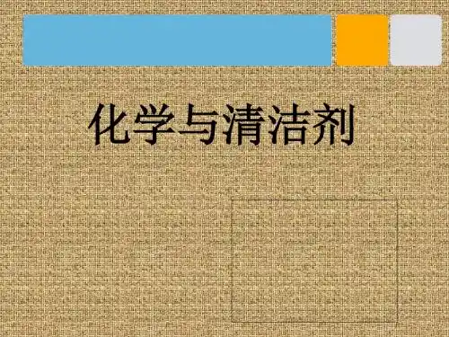清洁剂的妙用-文档资料