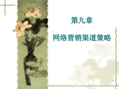 网络营销渠道策略(ppt 51页)