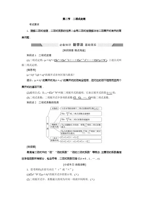 第二节 二项式定理