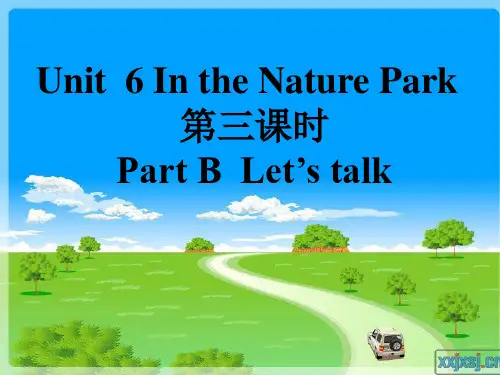 人教版PEP小学英语五年级上册优质教学课件Unit 6第三课时