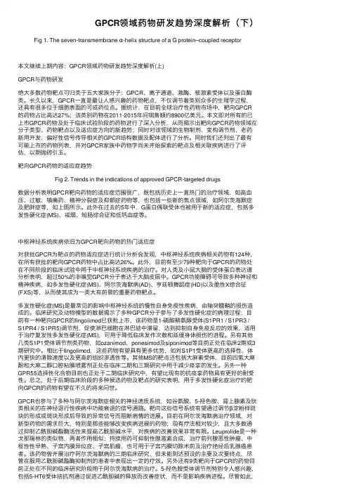 GPCR领域药物研发趋势深度解析（下）