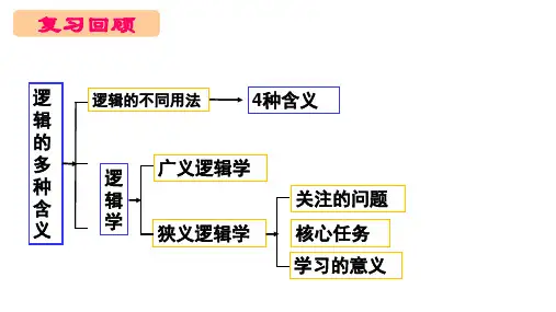 2.2逻辑思维的基本要求(课件)-高中政治《逻辑与思维》讲课实录(选择性必修3)