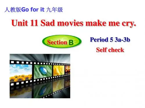 人教版初中英语九年级全一册第十一单元Section B 3a—3b Self check(共18张PPT)