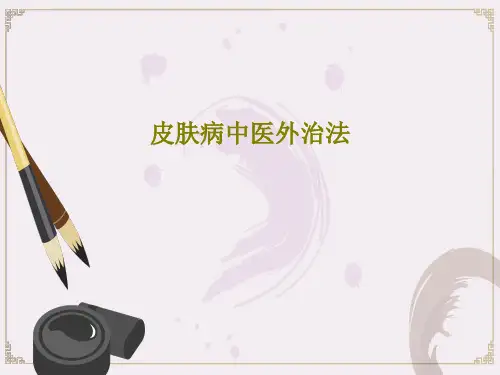 皮肤病中医外治法共89页文档