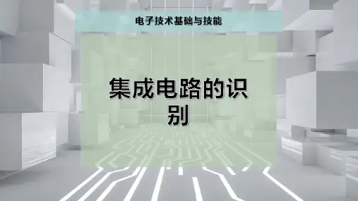 集成电路的识别