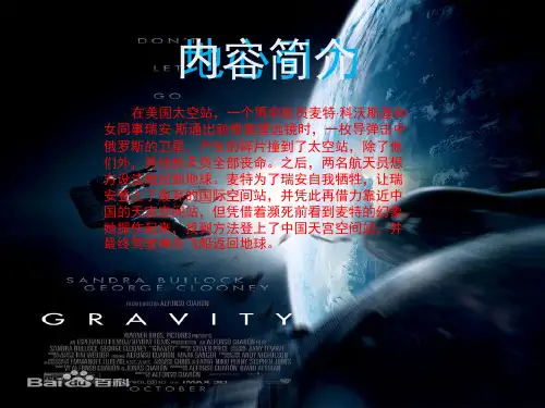 地心引力-电影介绍