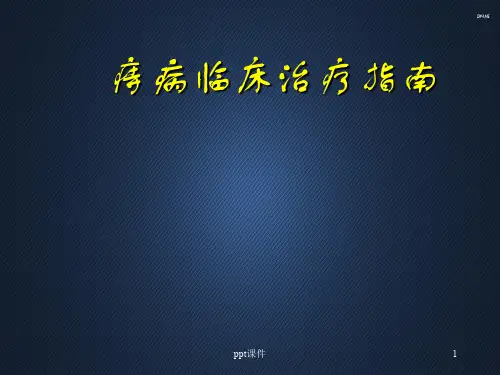 痔病临床治疗指南  ppt课件