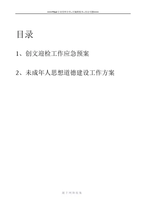 创文档案盒目录