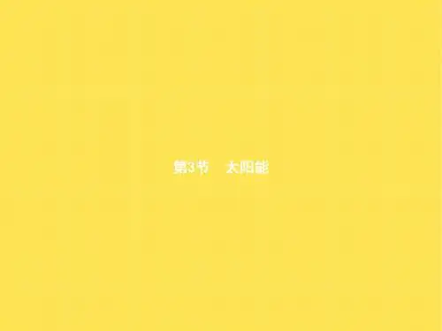 能源与可持续发展ppt15(5份) 人教版2