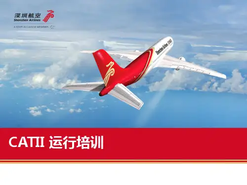 CATII运行培训李卫国20200107【运行知识】