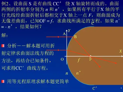 物理竞赛光学试题_2022年学习资料