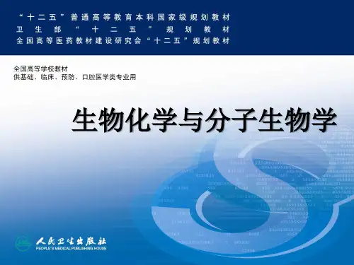 01蛋白质结构与功能-生物化学与分子生物学课件