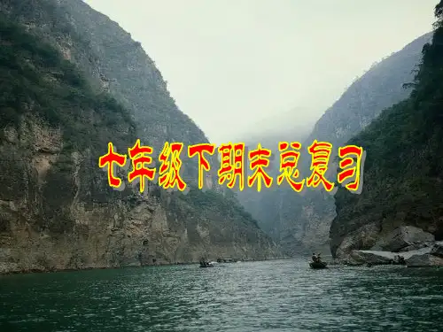 历史七年级下册历史复习课件人教版