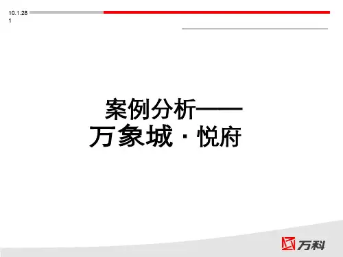【精】杭州万象城悦府案例分析