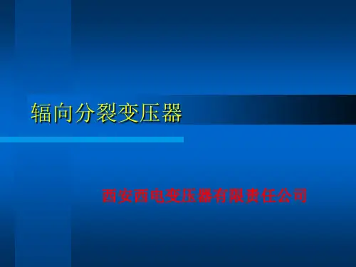 辐向分裂变压器讲解