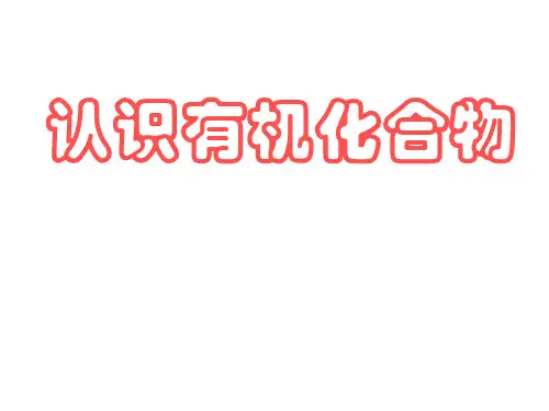 有机化合物的分类课件