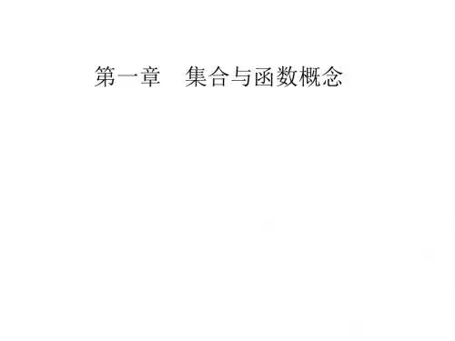 高一数学人教A版必修一课件：第一章1-2-1-2-2第2课时分段函数及映射