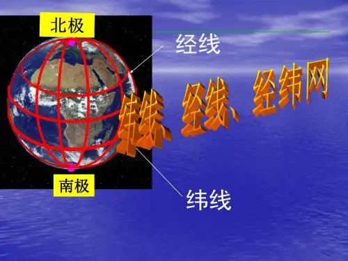 经线、纬线、经纬网课件正式分解
