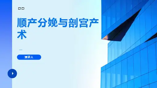 顺产分娩与剖宫产术 模板