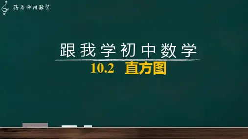 人教版七年级下册  10.2 直方图 课件 (共19张PPT)