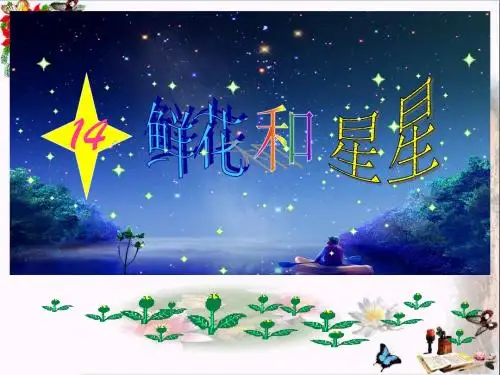鲜花和星星_PPT优秀课件
