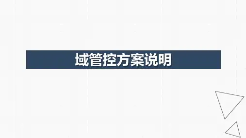 域管控方案课件
