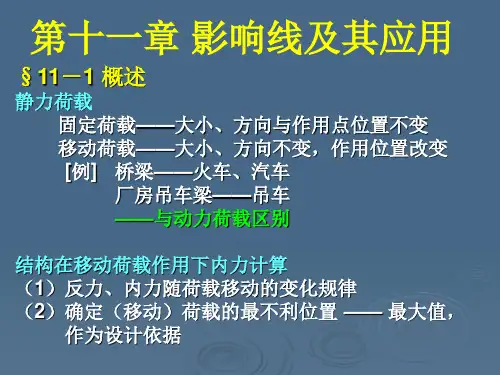 影响线