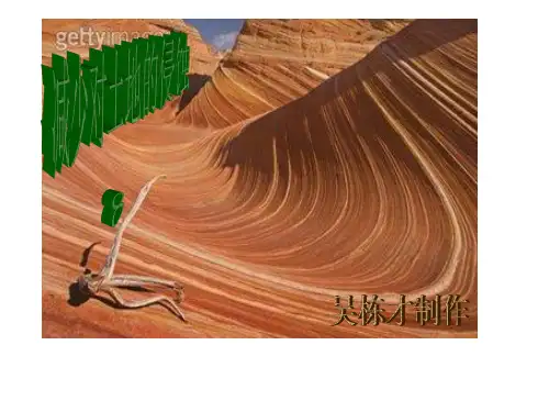 教科版五年级上册科学《减少对土地的侵蚀》课件