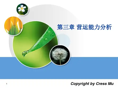 公司营运能力分析ppt课件