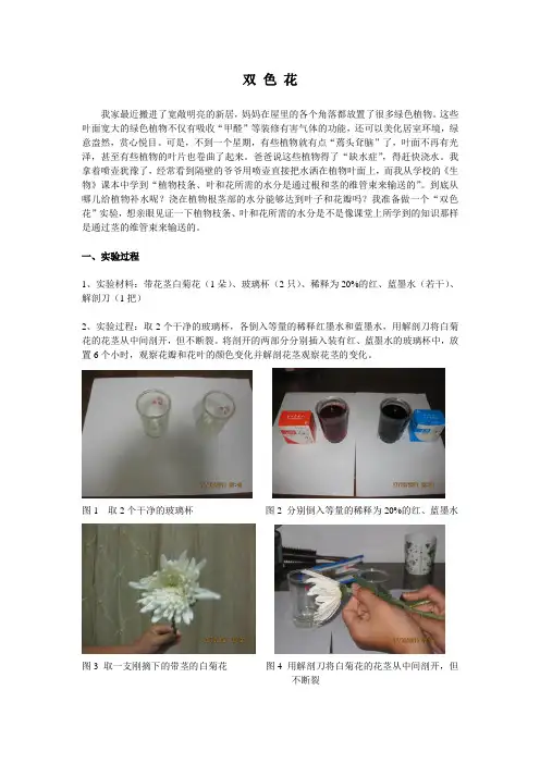 白花变色