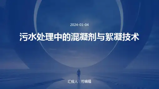 污水处理中的混凝剂与絮凝技术