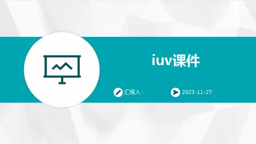 iuv课件ppt课件