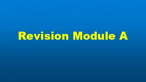 初二英语(外研版)-Revision ModuleA
