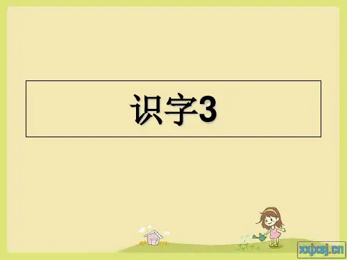 二年级上识字3课件.ppt